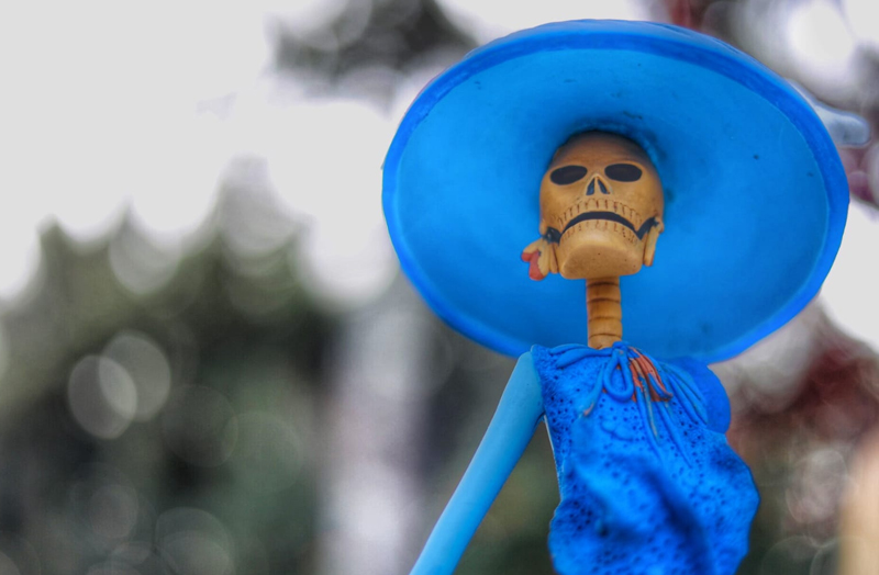 catrina azul
