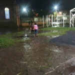 Escuela inundada