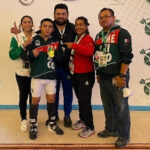 Pesistas mexicanos