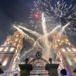 catedral morelia iluminada