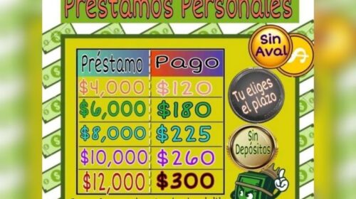 Préstamos personales