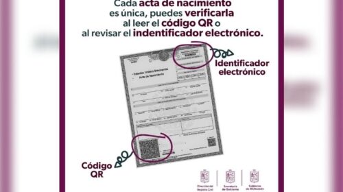 actas de nacimiento