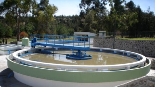 planta de tratamiento de aguas residuales