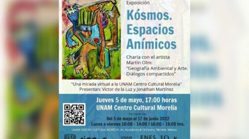 inaugura exposición Kósmos