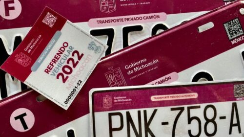 canje de placas sin recargos