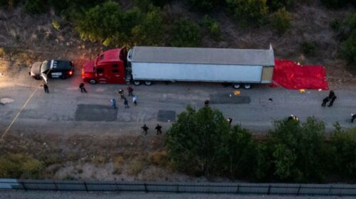 Caja de camión en Texas