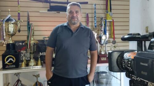 Alberto Velasco García entrenador de Karate