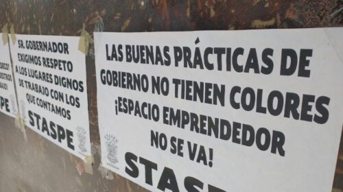 Pancarta Staspe
