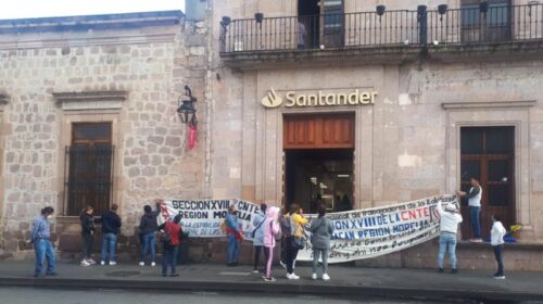 protesta CNTE