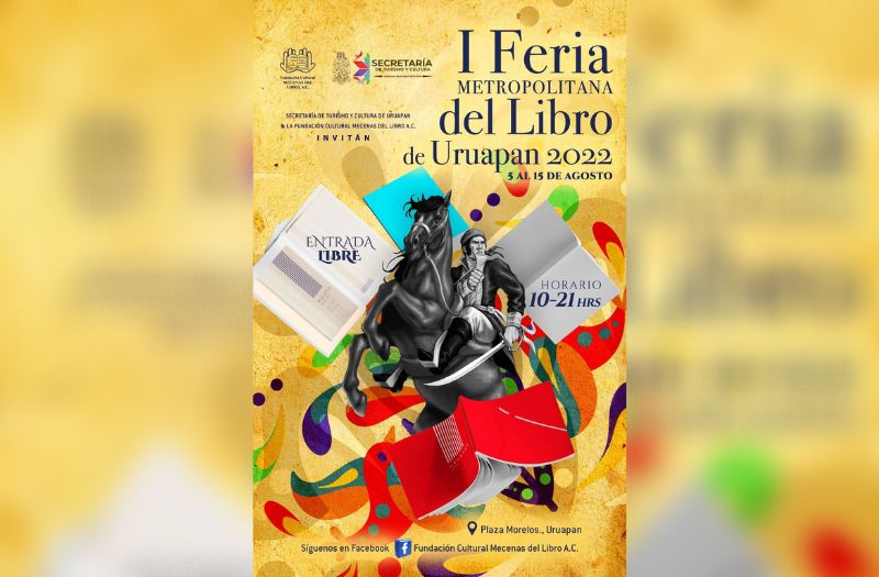 Feria del libro en Uruapan