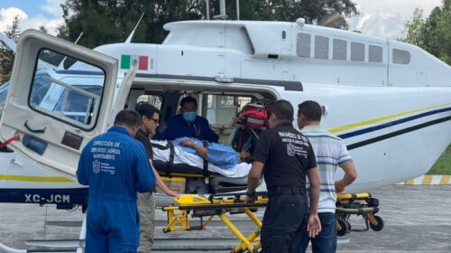 Traslado vía aérea