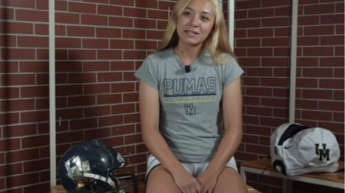 Andrea Itzel Jugadora de Fútbol americano