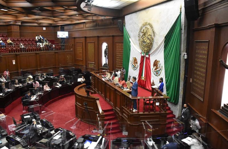 Congreso del Estado de Michoacán.