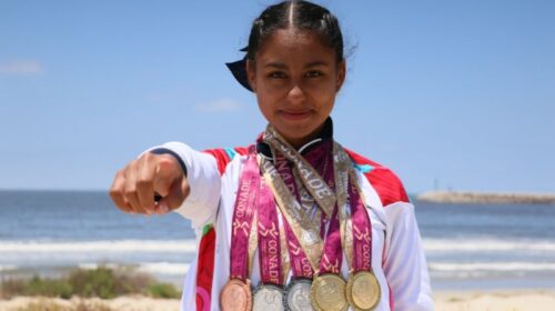 Medallista michoacana